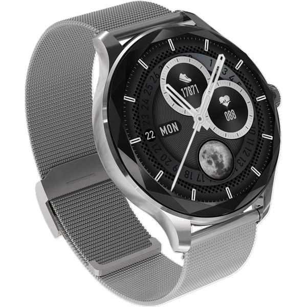Garett Smartwatch Viva stříbrné - Chytré hodinky - Obrázek C11D000L01