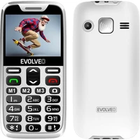 EVOLVEO EasyPhone XR mobilní telefon pro seniory s nabíjecím stojánkem bílý - Mobilní telefony