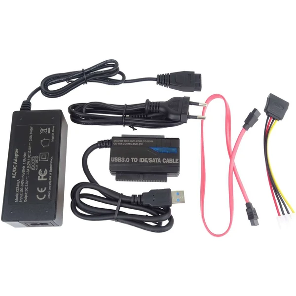 PremiumCord USB 3.0 - SATA + IDE adaptér s kabelem - Externí boxy - Obrázek C1G3000J01