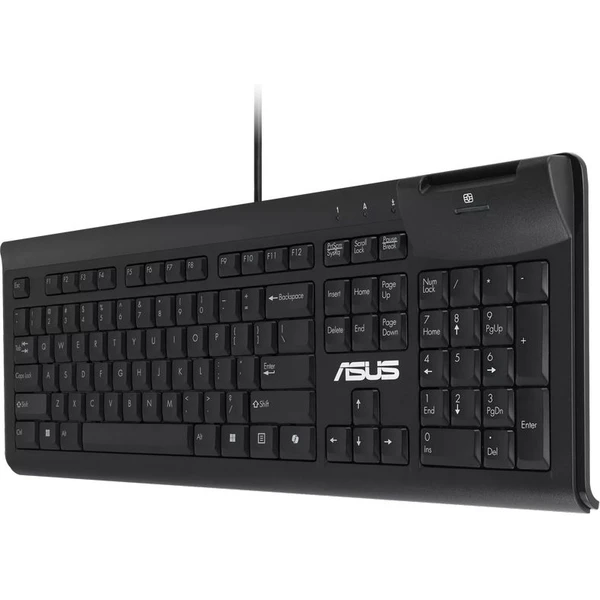 ASUS SmartCard Keyboard KU100 herní klávesnice (CZ/SK) černá - Klávesnice - Obrázek C1NI000K01