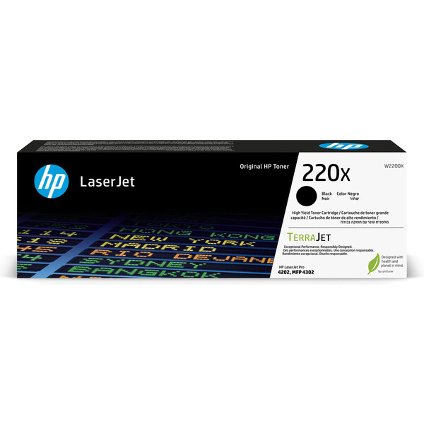 Toner HP W2200X, č. 220X - černý