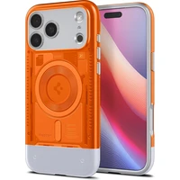 Spigen Classic C1 MagSafe kryt iPhone 17 Pro Max tangerine - Pouzdra