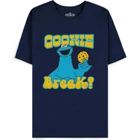 Pánské tričko s krátkým rukávem Difuzed Sesame Street Cookie Monster - L - Trička