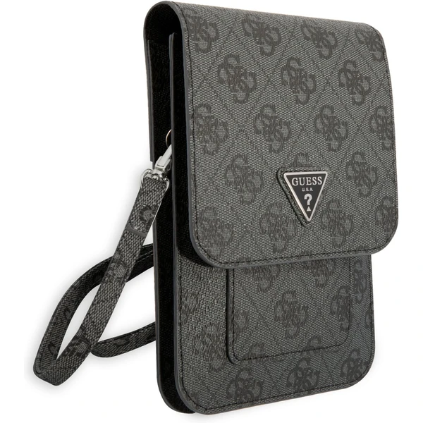 Guess PU 4G Triangle Logo Phone Bag černý - Pouzdra - Obrázek C1RC100501