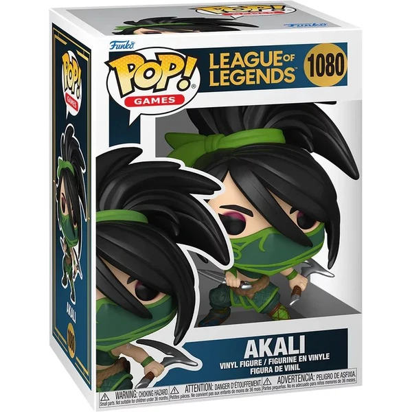 Funko POP! #1080 Games: League of Legends - Akali - Funko POP! - Obrázek C2OG000J01
