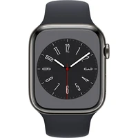 Apple Watch Series 8 Cellular 45mm ocel - Chytré hodinky