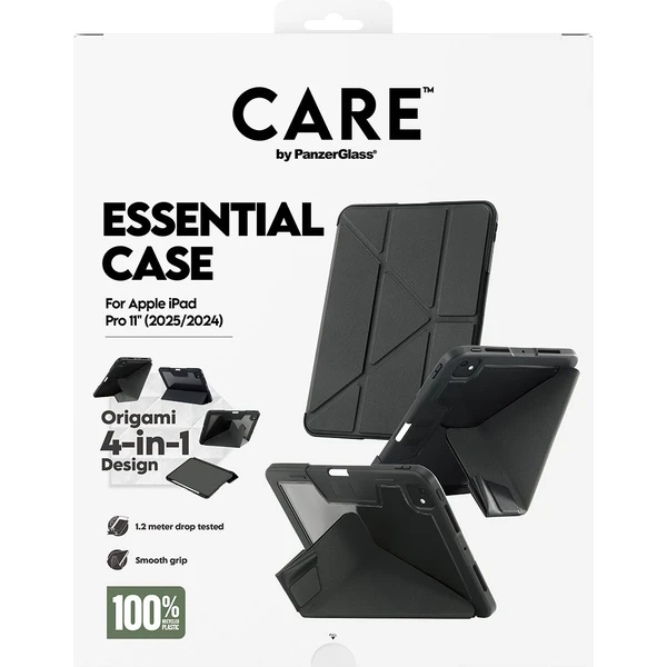 PanzerGlass® CARE 4v1 Essential pouzdro Apple iPad Pro 11" (2025/2024) černé - Pouzdra - Obrázek C2XL000K01