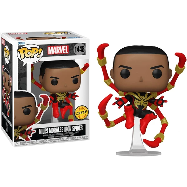 Funko POP! #1448 Marvel: Spider-Man Comics - Miles Morales Iron Spider (Šance na chase) - Funko POP! - Obrázek C2YB000K01