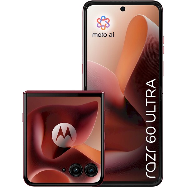 Motorola Razr 60 Ultra 16GB/512GB PANTONE Rio Red PB8R0008PL Červená