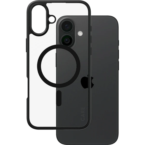 PanzerGlass® CARE kryt Apple iPhone 16 Plus MagSafe Urban Combat černý/černý - Pouzdra - Obrázek C308000P01