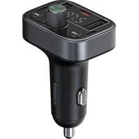 Baseus S09 Pro FM transmitter černý - FM Transmittery