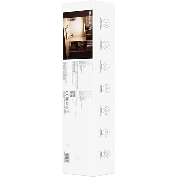 Baseus Magnetic Pro magnetická bezdrátová LED lampa šedá - Lampičky - Obrázek C3AE000N01