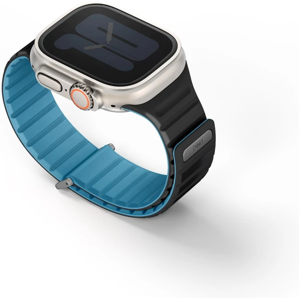 UNIQ Revix Evo oboustranný řemínek Apple Watch 49/46/45/44/42mm (modrý/černý) - Řemínky - Obrázek C3O5000O01