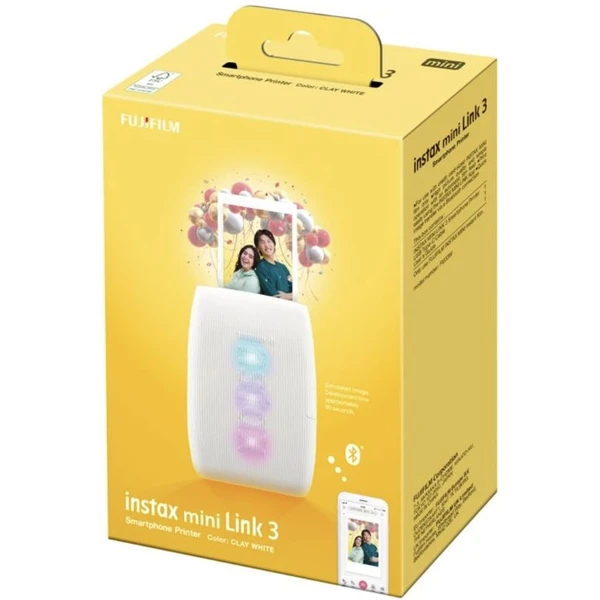 Fujifilm Instax Mini Link 3 tiskárna Clay White EX D - Tiskárny - Obrázek C3U8000K01