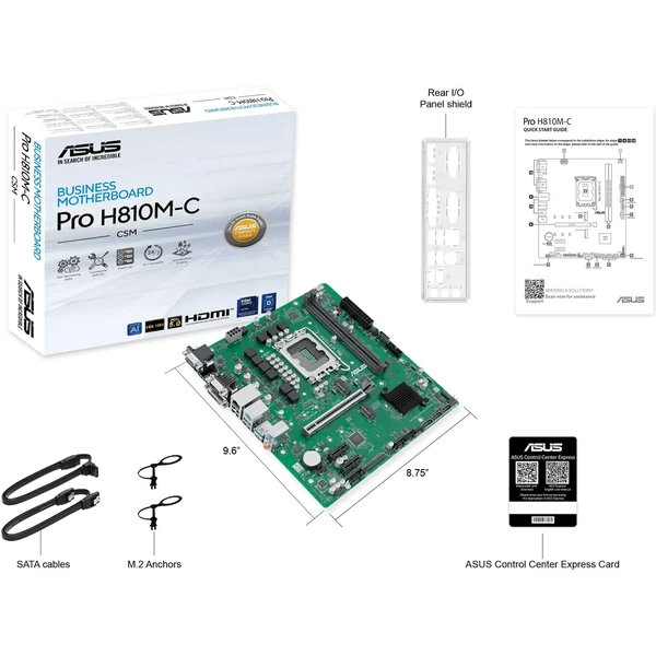 ASUS PRO H810M-C-CSM - Základní desky - Obrázek C3VC000N01