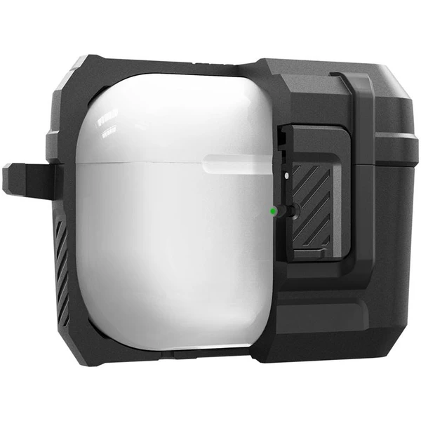 Spigen Lock Fit odolné pouzdro Apple AirPods Pro 2 Gen. matně černé - Pouzdra - Obrázek C405000J01