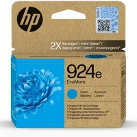 HP 4K0U7NE č. 924e Tyrkysová originální - Cartridge