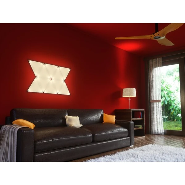 Nanoleaf Aurora chytré osvětlení Starter Pack - Svítidla - Obrázek C42I000101