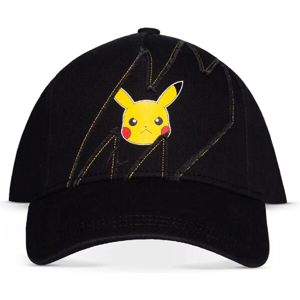 Difuzed kšiltovka Pokémon - Pikachu! Černá