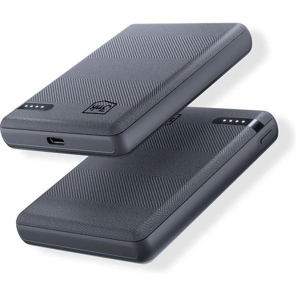 3mk Pocket Powerbank 5000mAh 12W šedá - Powerbanky - Obrázek C44G000K01