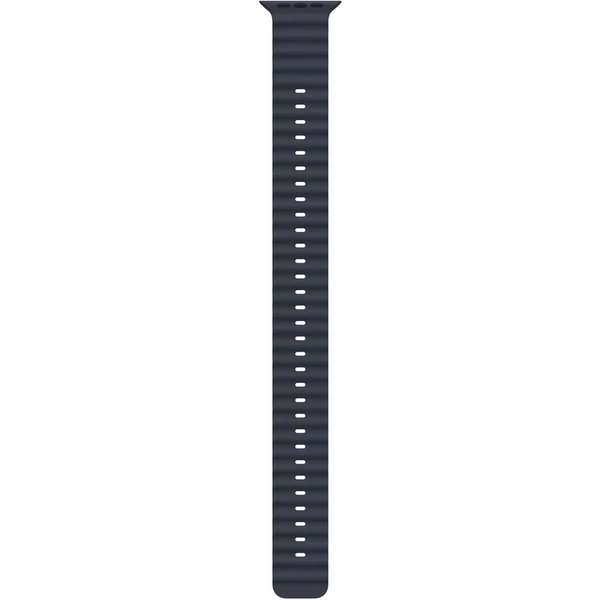 Apple Watch 49/44/45/46mm námořnicky modré prodloužení oceánského řemínku s černým titanem - Řemínky - Obrázek C469000L01
