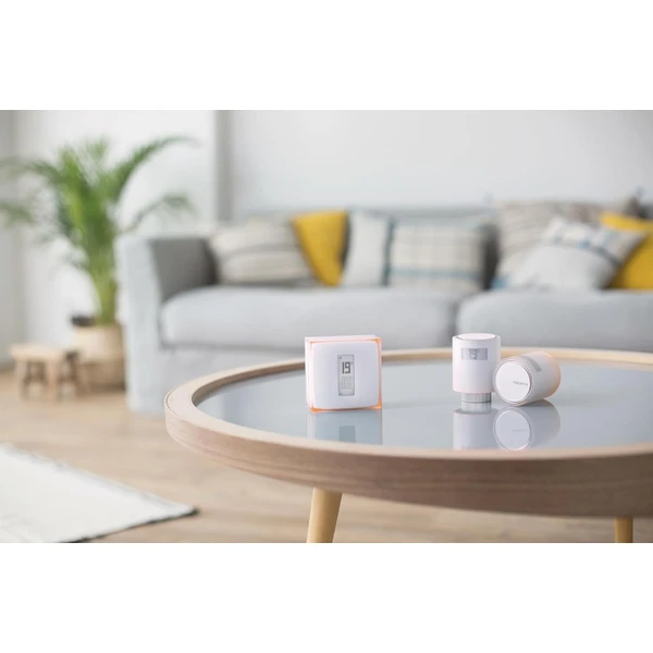 Netatmo Smart Thermostat + 3x Radiator Valves sada - Termohlavice - Obrázek C4E9000K01