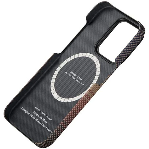 Pitaka MagEZ 5 kryt pro iPhone 15 Pro, hnědá - Pouzdra - Obrázek C540000P01