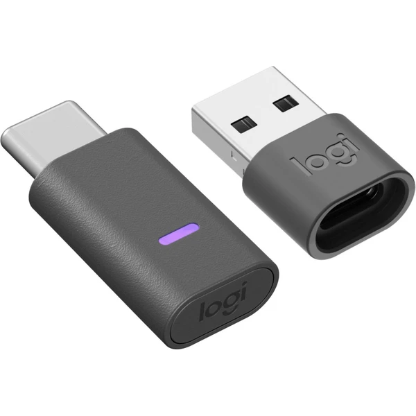 Logitech Zone Wireless 2 Teams bezdrátová sluchátka s přijímačem grafitová - Sluchátka - Obrázek C56F000L01