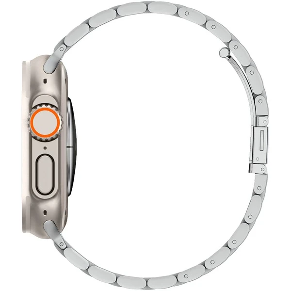 Spigen Modern Fit 316L řemínek Apple Watch 49/45/44/42mm stříbrný - Řemínky - Obrázek C5D5000L01
