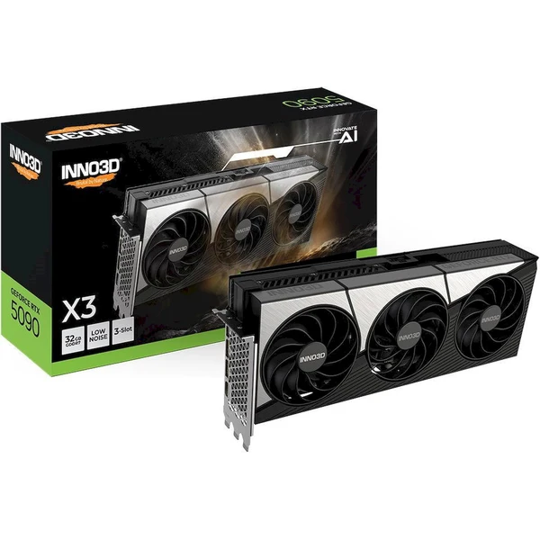 INNO3D NVIDIA GeForce RTX 5090 X3 32GB GDDR7 - Grafické karty - Obrázek C5KF000O01