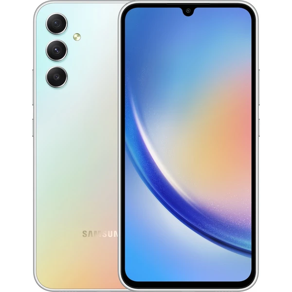 Samsung Galaxy A34 5G 8GB/256GB stříbrná - Mobilní telefony - Hlavní obrázek