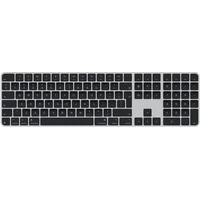 Apple Magic Keyboard s Touch ID a numerickou klávesnicí černá - mezinárodní angličtina - Klávesnice