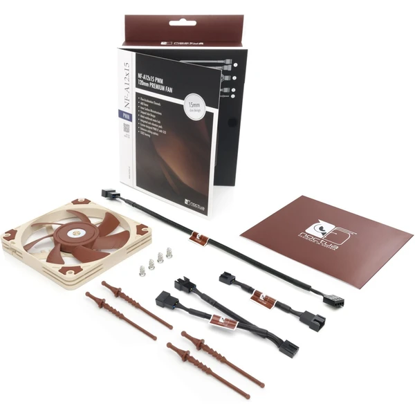 Noctua NF-A12x15-PWM - Ventilátory pro PC - Obrázek C633000P01