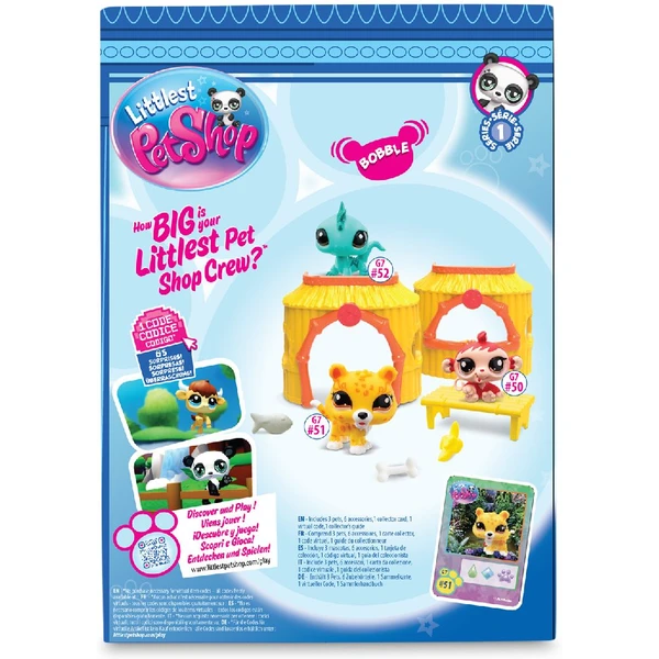 Littlest Pet Shop 3 figurky Džungle - Figurky - Obrázek C6O7000K01