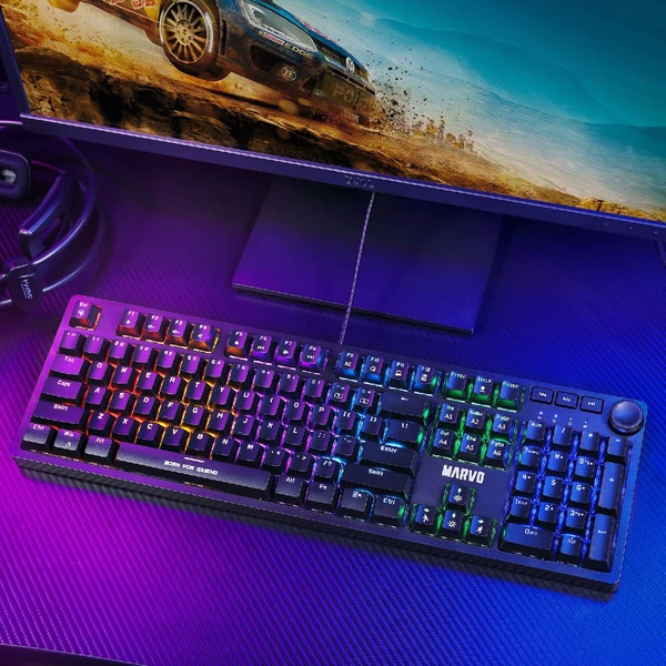 Marvo KG954 herní mechanická klávesnice EN\US černá - Klávesnice - Obrázek C6UR100501