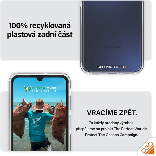 PanzerGlass HardCase D3O Samsung Galaxy A15/A15 5G - Pouzdra - Obrázek C7D1000O01