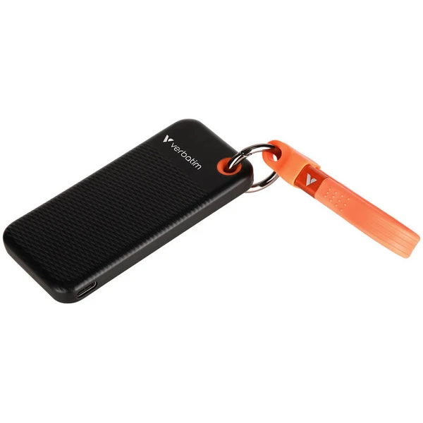 Verbatim Pocket SSD 1TB USB-C černá/oranžová - SSD disky - Obrázek C7JD000P01