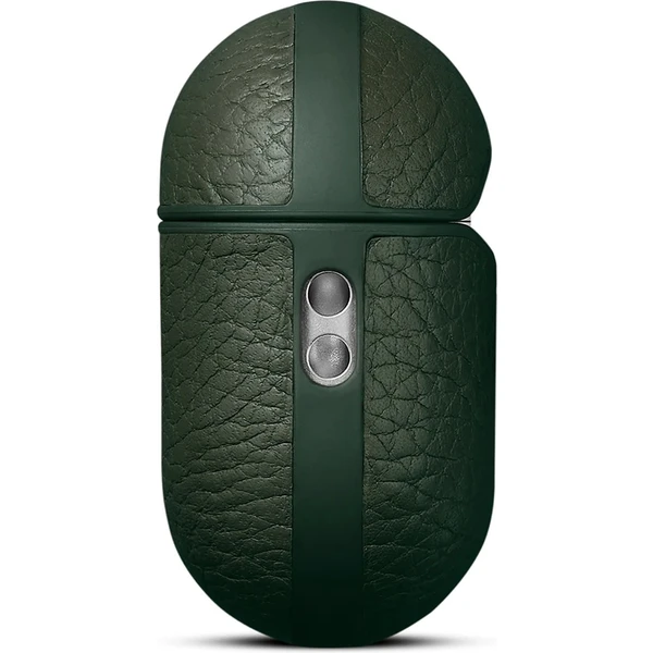 Woolnut Leather kožené pouzdro pro AirPods Pro 2. generace tmavě zelené - Pouzdra - Obrázek C7KR100501