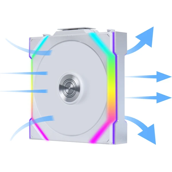 Lian Li UNI SL Wireless ARGB PWM 3x120mm bílý - Ventilátory pro PC - Obrázek C7SC000J01