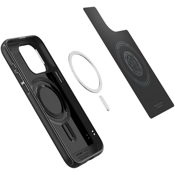 Spigen Mag Armor MagFit kryt iPhone 15 Pro matně černý - Pouzdra - Obrázek C7W8000601