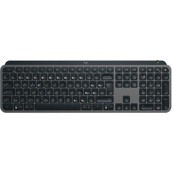 Logitech MX Keys S CZ/SK grafitová 920-011590 Černá