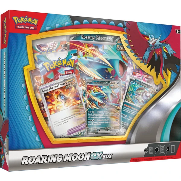 Pokémon TCG: Roaring Moon / Iron Valiant ex Box - Pokémon karty - Obrázek C8O8G00101