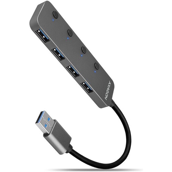 AXAGON SUPERSPEED USB-A SWITCH HUB