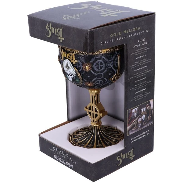 Kalich Nemesis Now Ghost - Gold Meliora 19 cm - Hrnky - Obrázek C9EE000K01