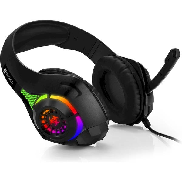 Connect IT Biohazard RGB herní drátová sluchátka černá - Sluchátka - Obrázek C9Q9000O01