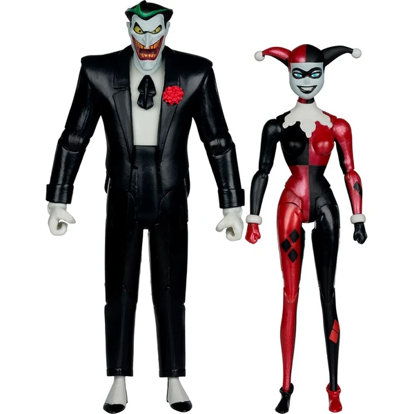 Akční figurky McFarlane Toys Batman: The Animated Series - Harley Quinn and Joker (Gold Label) 15 cm - Figurky - Obrázek C9YM000K01