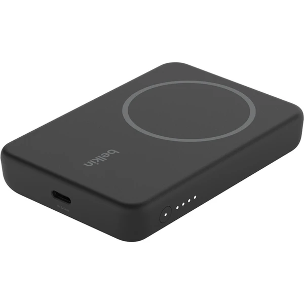 Belkin BoostCharge MagSafe powerbanka se stojánkem (5000mAh) černá - Powerbanky - Obrázek CAD0000L01