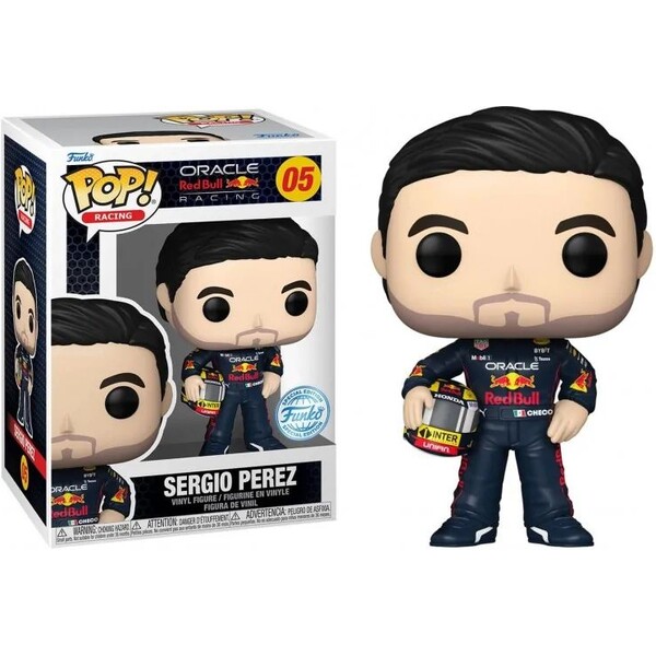 Funko POP! #05 Racing: Formula 1 - Sergio Perez w/helmet