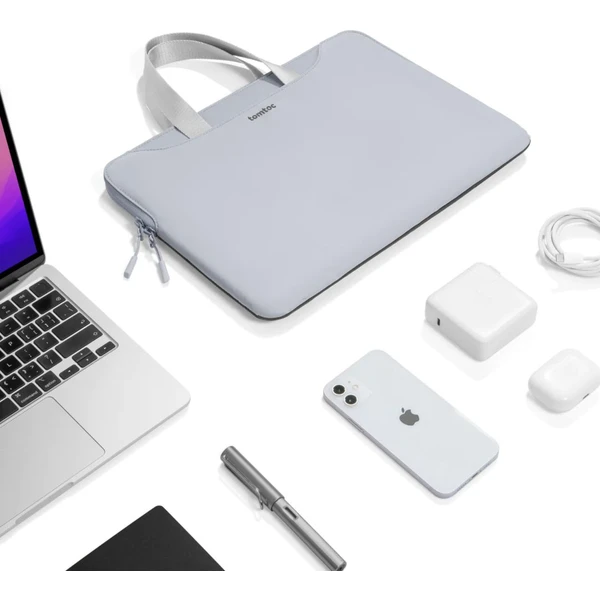 tomtoc Light A21 Dual-color Slim brašna pro 13-14" notebook modrá - Pouzdra - Obrázek CB62000K01
