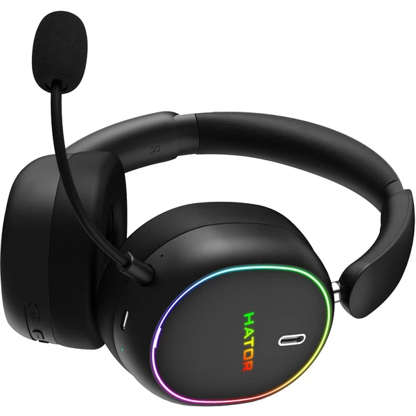 HATOR PHOENIX 2 bezdrátový headset černý - Sluchátka - Obrázek CBAE000J01